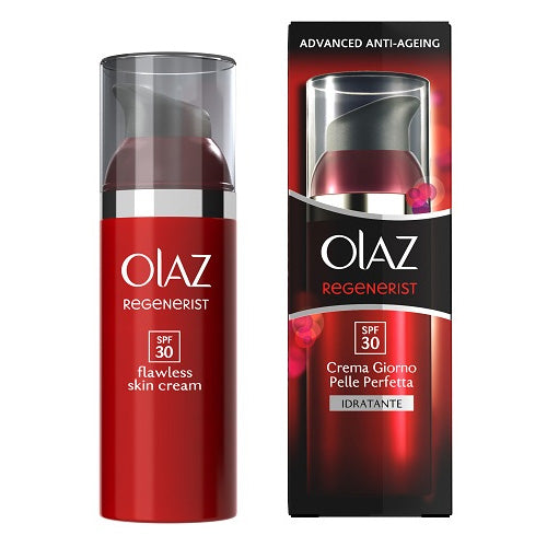 Olaz Crema Per Il Viso Idratante Trattamento Giorno Anti Invecchiamento Pelle Perfetta Con Filtro Protettivo Regenerist Spf 30 50Ml