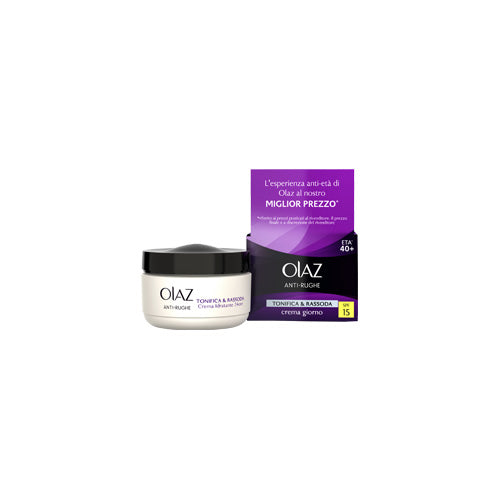  Olaz Crema Antirughe Viso Da Giorno Tonifica & Rassoda Filtro Protettivo Spf 15 50 Ml