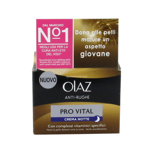  Olaz Provital Crema Antirughe Notte 50 Ml