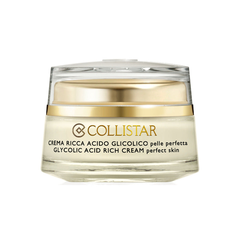  Collistar - Attivi Puri Crema Ricca Acido Glicolico Pelle Perfetta - Crema Viso 50 Ml