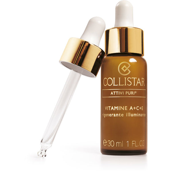  Collistar Attivi Puri Siero Con Vitamine A + C + E Rigenerante Illuminante 30 Ml