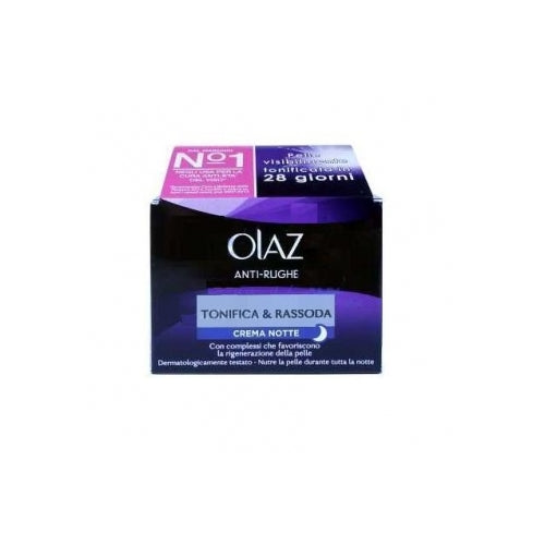 Olaz - Anti-rughe Tonifica & Rassoda Crema Viso Notte 50 Ml