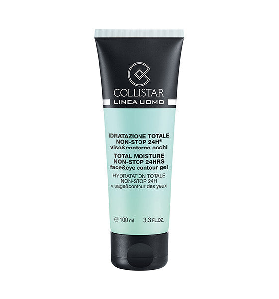  Collistar Linea Uomo IDRATAZIONE TOTALE NON-STOP 24H Viso E Contorno Occhi 100 Ml