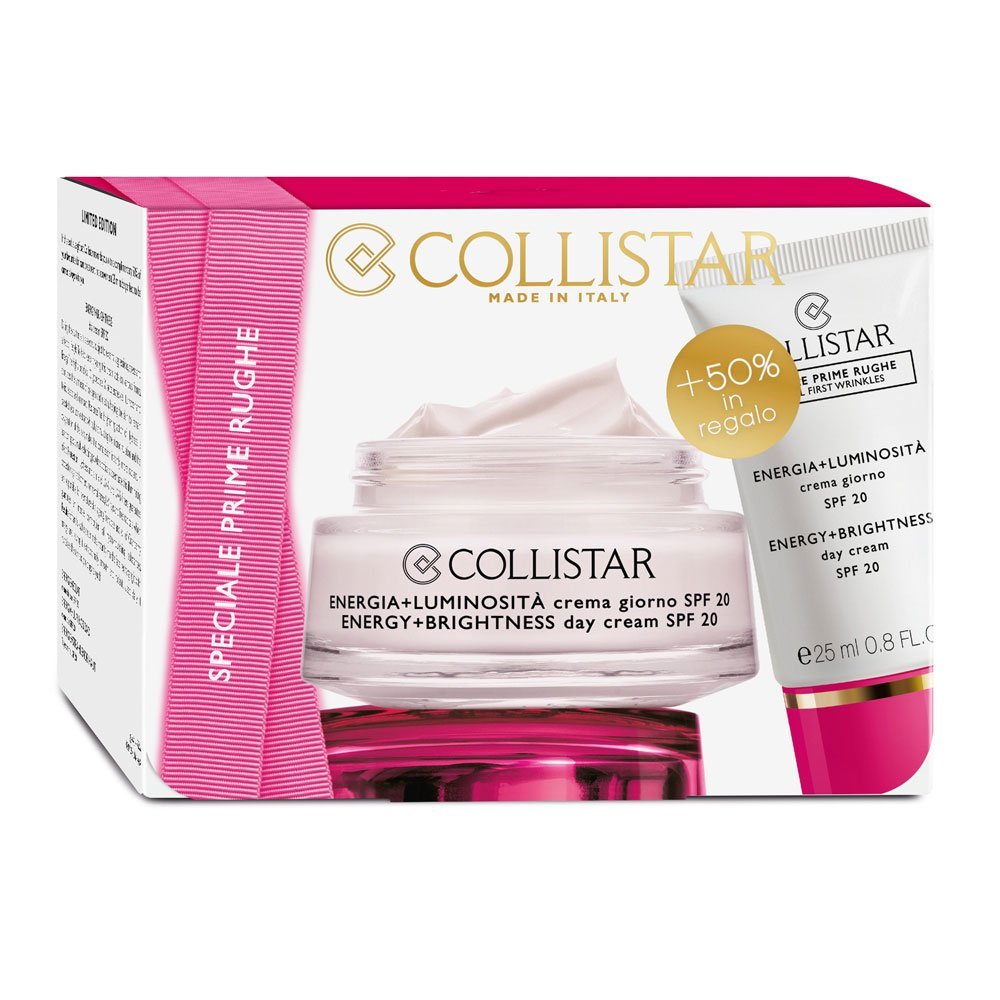  Collistar Energia E Luminosita' Crema Giorno SPF 20 Prime Rughe 50 Ml + 25 Ml