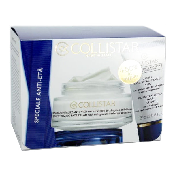  Collistar Crema Biorivitalizzante Viso 50 Ml + Tubo 25 Ml