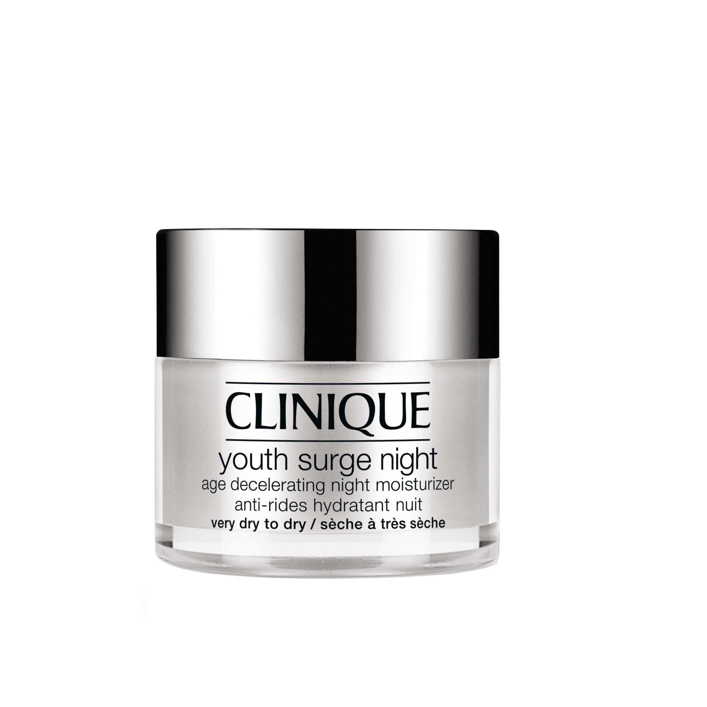  CLINIQUE YOUTH SURGE CREMA NOTTE ANTIRUGHE PER PELLI SECCHE SPF15 50ML