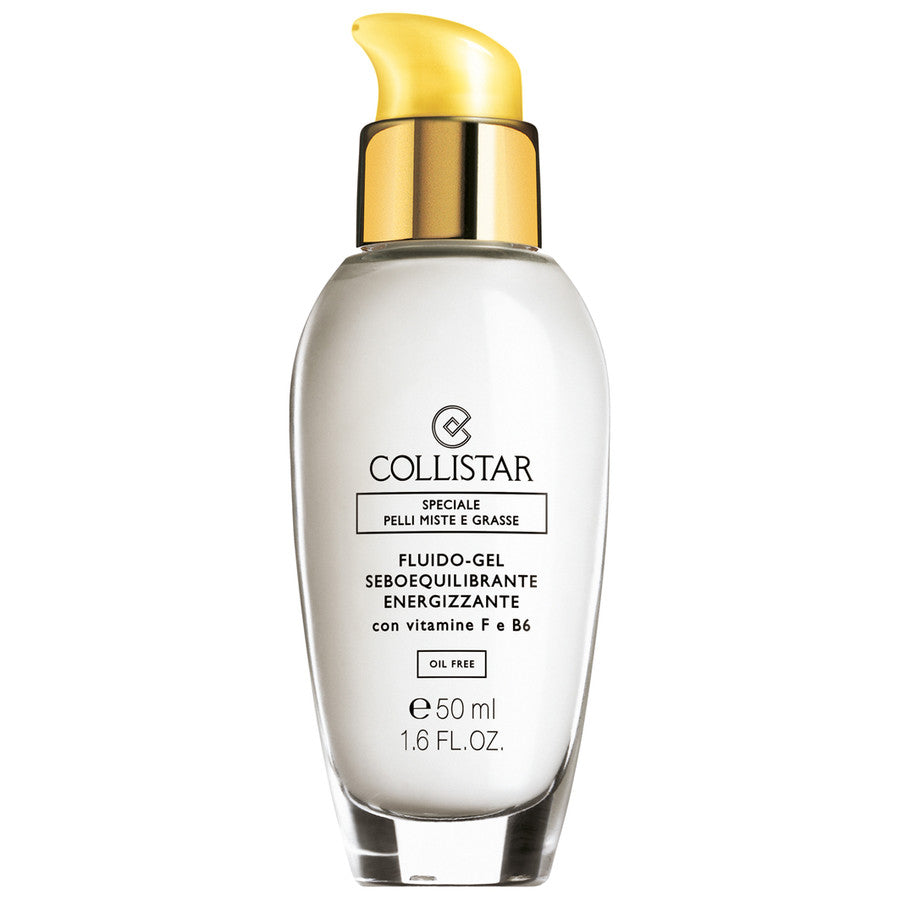  Collistar Gel Seboequilibrante Con Vitamina F E B6 Omaggio Sos Antilucido 6 Ml 50 Ml